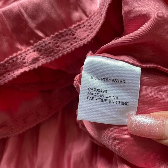 Pink Satin Princess Camisole - Picture 5 of 7